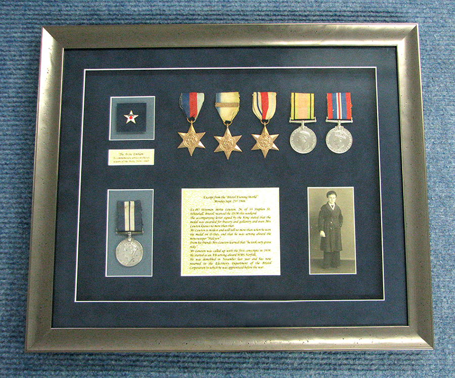 Medal Framing | Swan Artworks